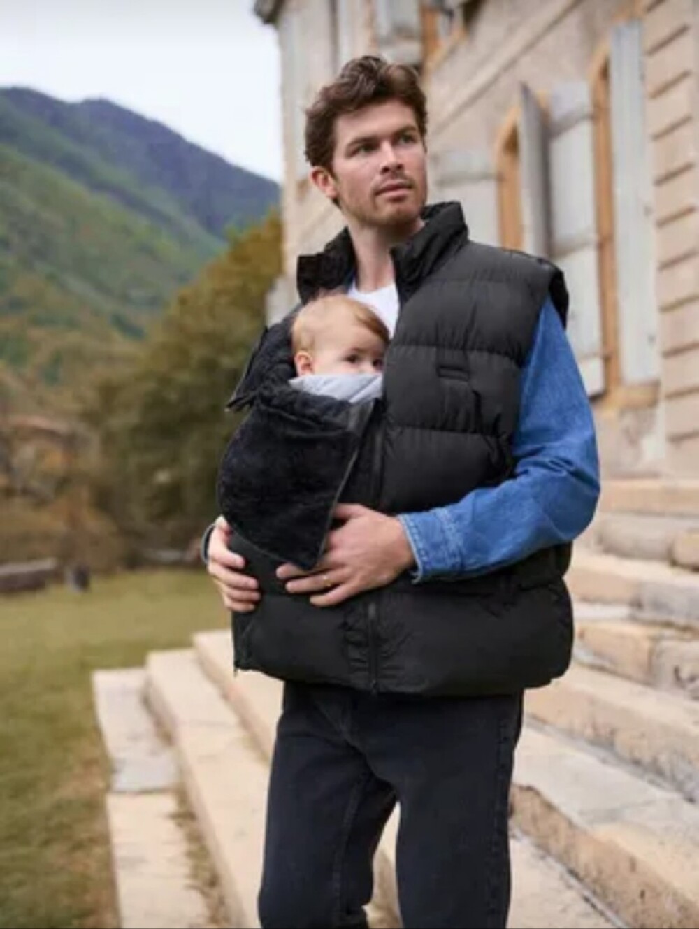 Seraphine 3-in-1 Men’s Babywearing Vest / Gilet - Size M